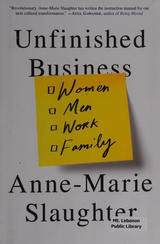 Cover of Unfinished business
