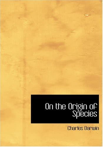Cover of On the Origin of Species