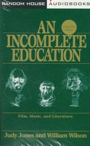 Cover of An Incomplete Education