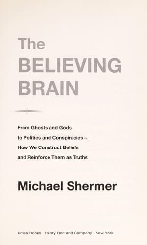 Cover of The believing brain