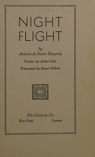 Cover of Night flight,