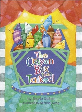Cover of The crayon box that talked