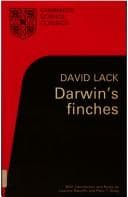 Cover of Darwin's finches
