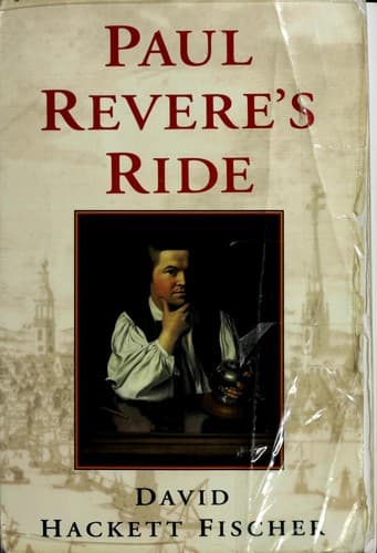 Cover of Paul Revere's Ride
