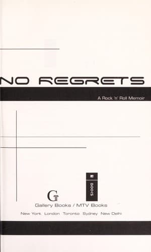 Cover of No regrets